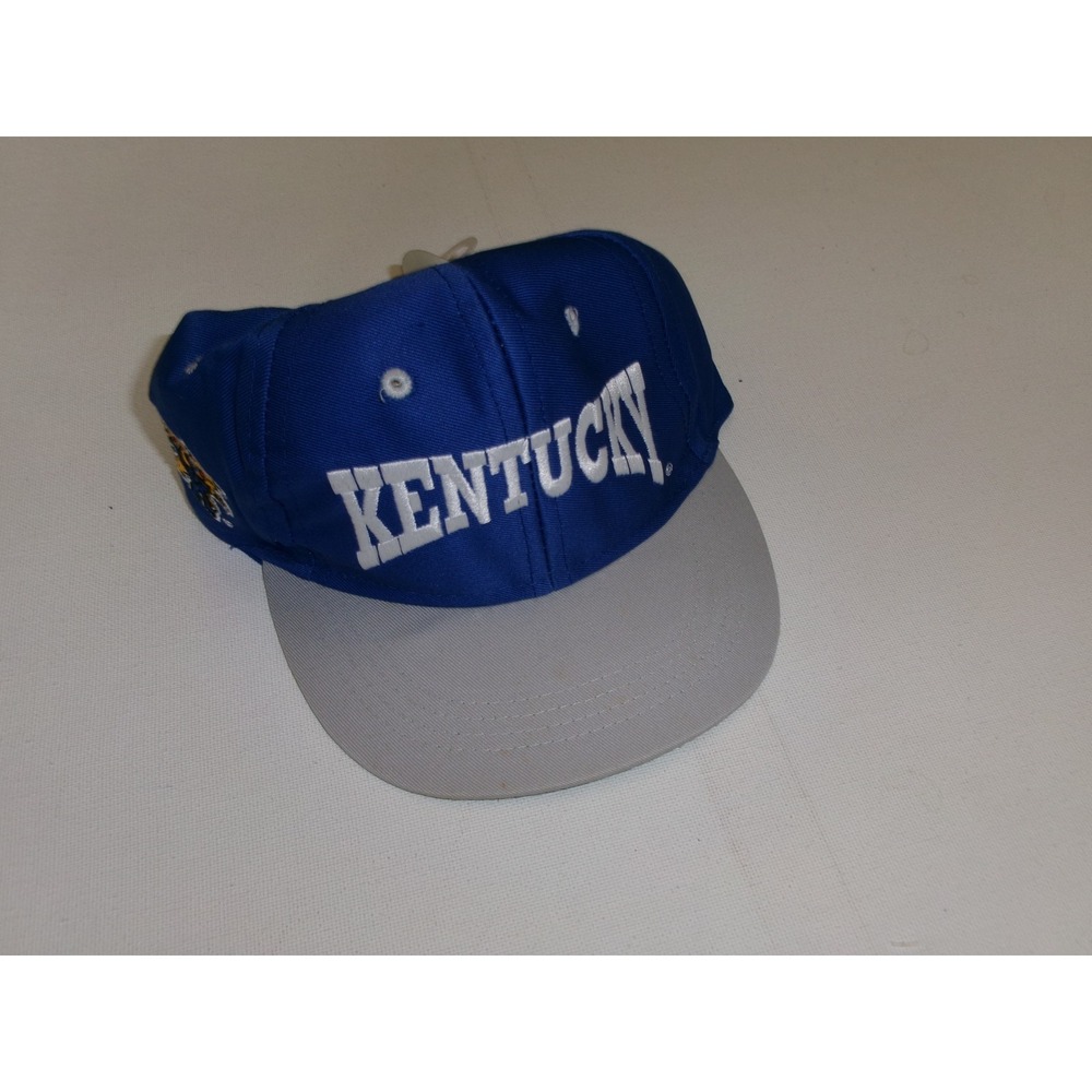 YOUTH LOGO 7 KENTUCKY WILDCATS   BEACH GOLF Y2K 00S   HAT CAP VINTAGE J1
